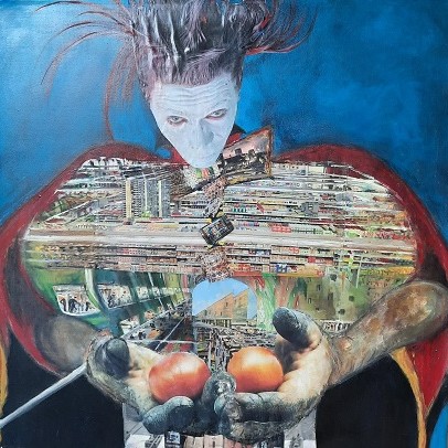 Kunstwettbewerb - Beitrag_Claudia Mölle_Fast food maniac