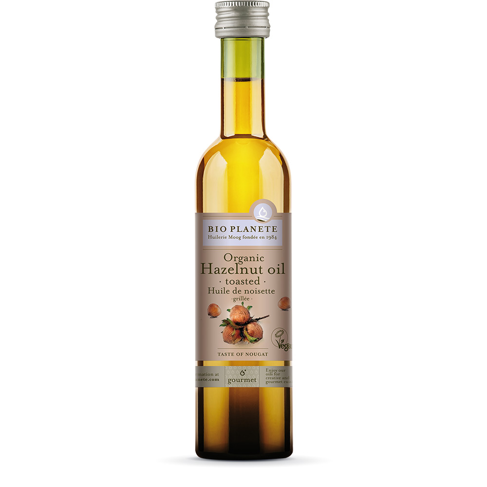 Hazelnut Oil Toasted Gourmet Oils Products Bio Planète