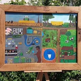 Kunstwettbewerb - Beitrag Mandy Briese - Ganzheit