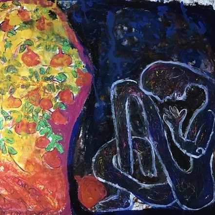 Kunstwettbewerb - Beitrag von Andreas Schmitt - Der gepflückte Apfel ändert die Welt