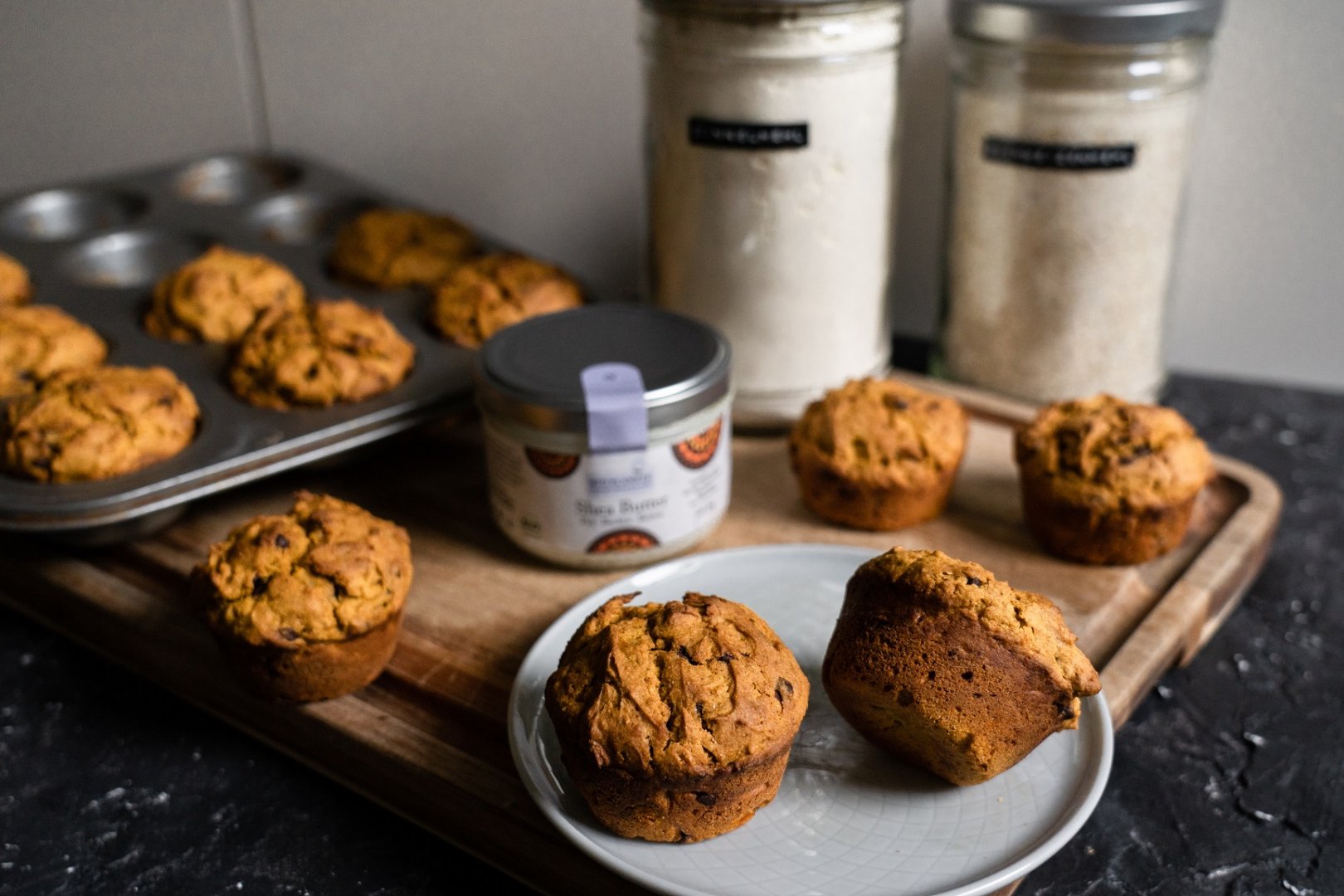 Muffins mit Shea Butter