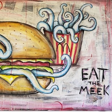 Kunstwettbewerb - Beitrag_Chris Sigalas_Fenetre Kuenstlername_Eat the Meek