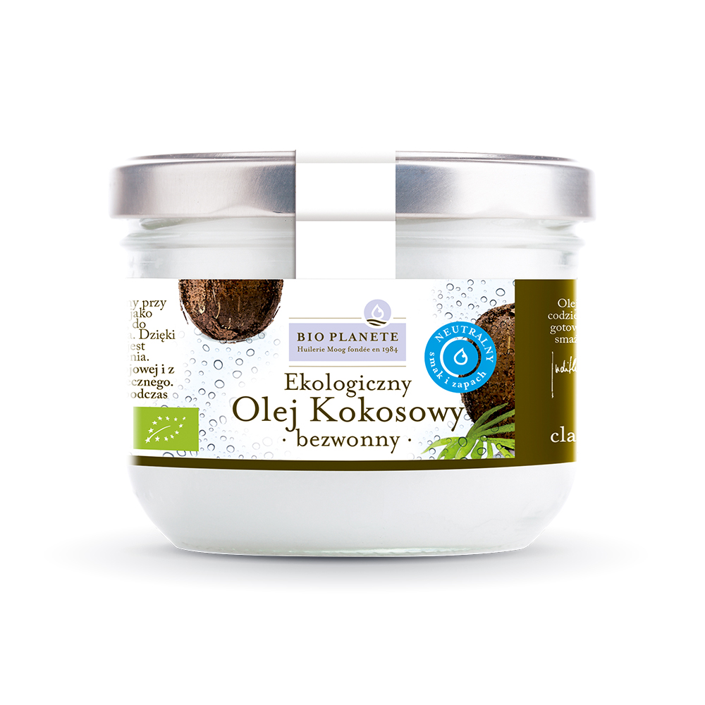 Olej Kokosowy Bezwonny BIO eko 400 ml BIO PLANÈTE